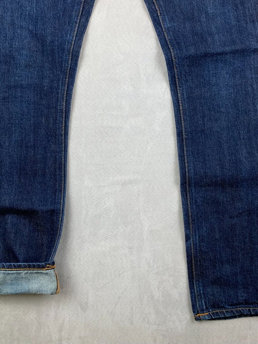 Nudie Jeans Men Pants 28 Dark Blue Selvedge Denim Thin Finn Organic Cotton 28x32 - Picture 3 of 14